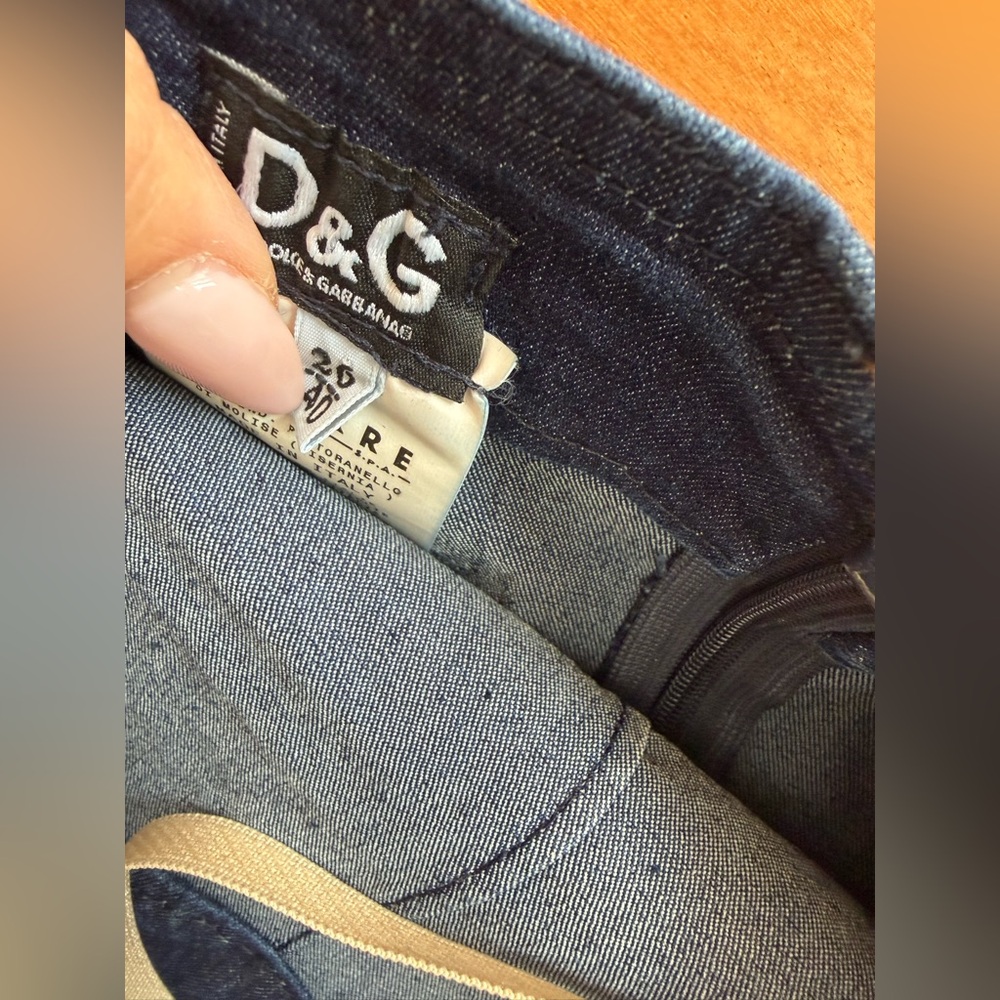 D&G Dolce & Gabbana Denim dress SZ 40 - Picture 4 of 5